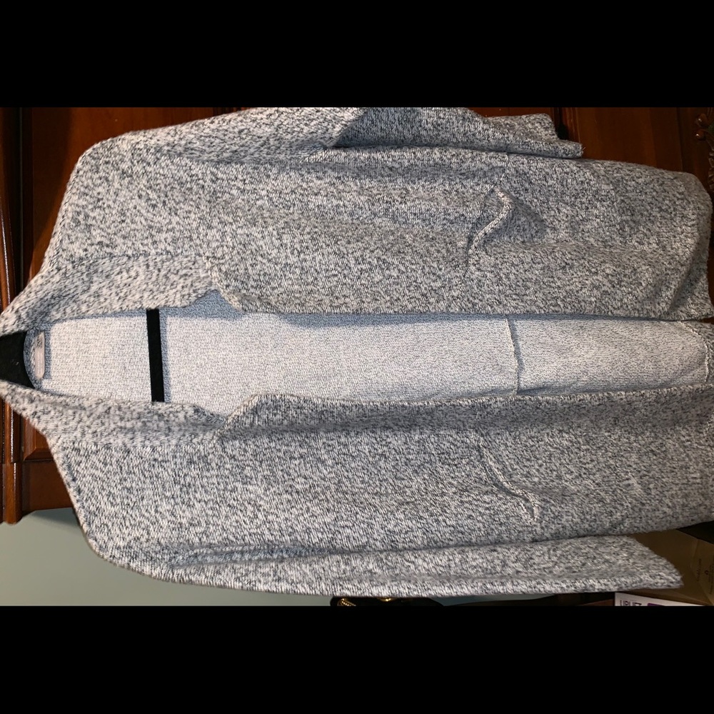 Zara Long Gray Cardigan